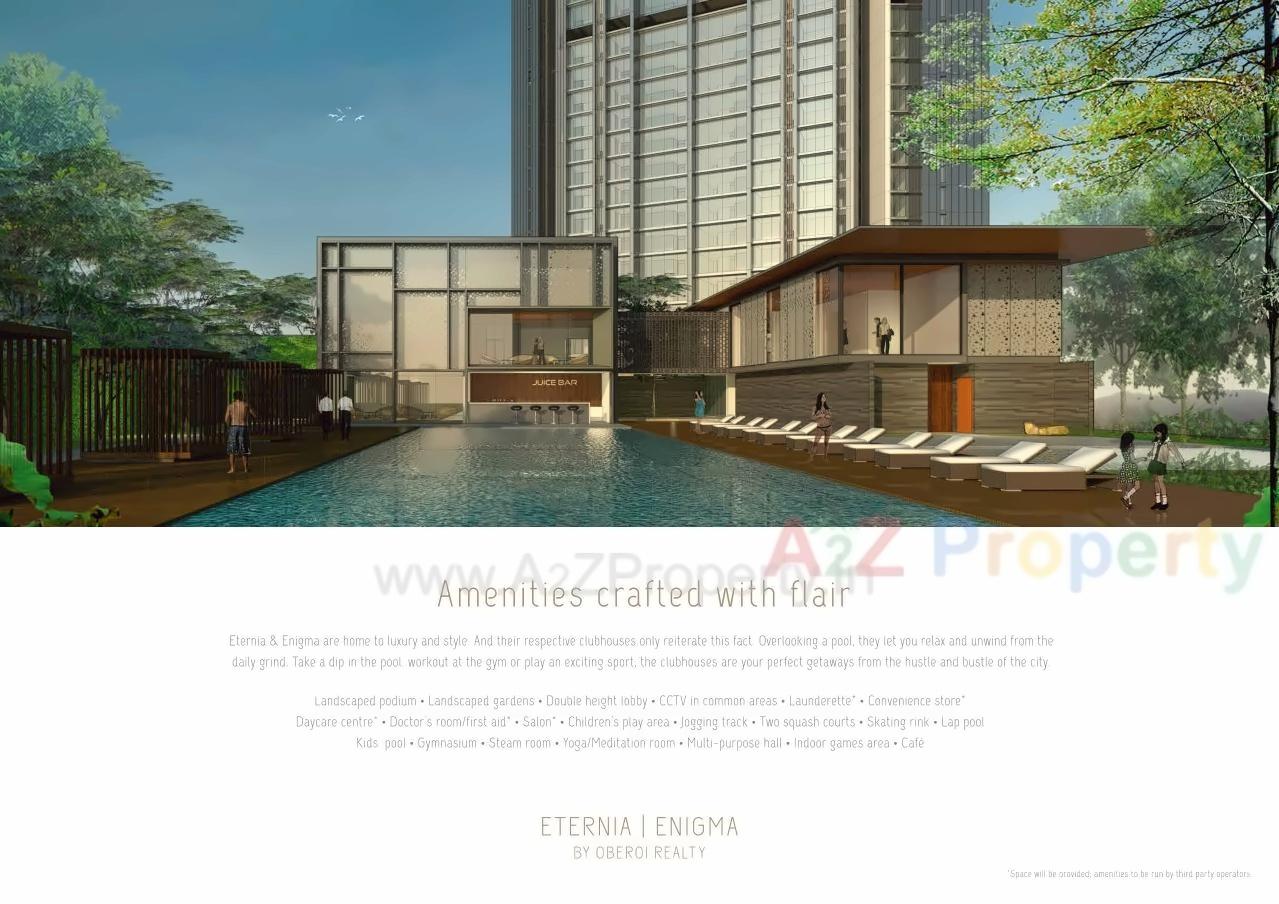 3D Elevation of real estate project Enigma Towers located at Kurla, MumbaiSuburban, Maharashtra