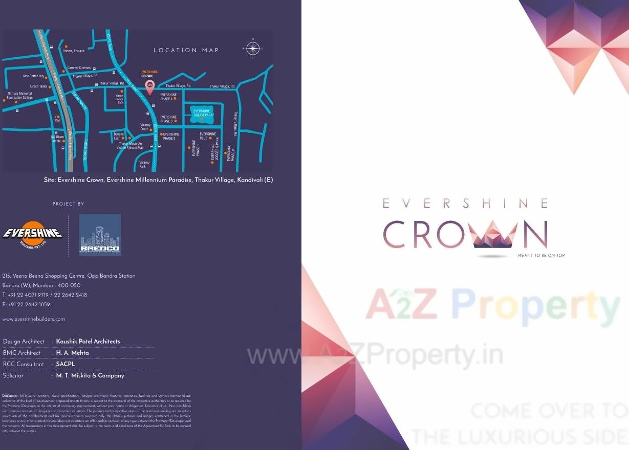 of real estate project Evershine Crown located at Borivali, MumbaiSuburban, Maharashtra