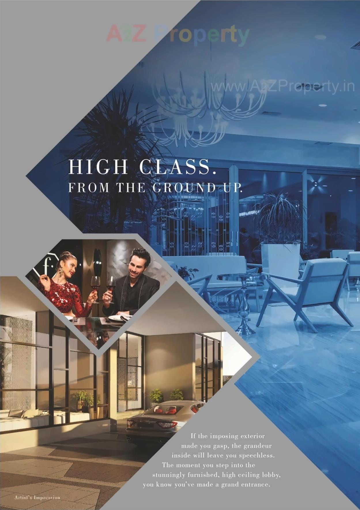 3D Elevation of real estate project F Residences Malad located at Borivali, MumbaiSuburban, Maharashtra