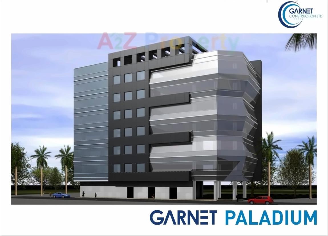 3D Elevation of real estate project Garnet Paladium located at Andheri, MumbaiSuburban, Maharashtra