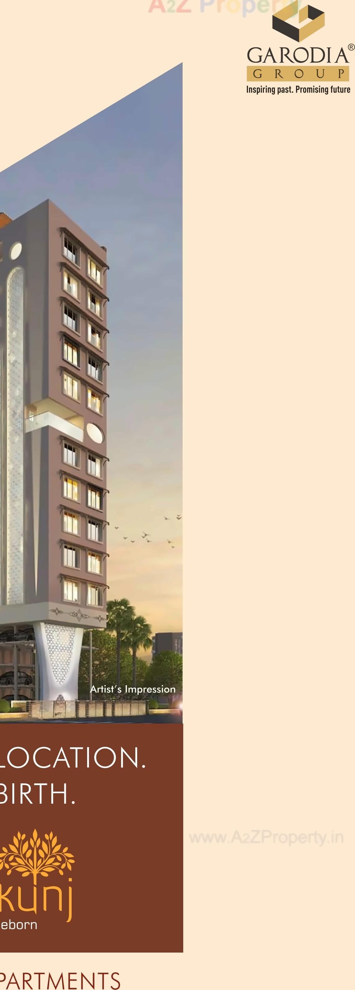 3D Elevation of real estate project Girivan Shivkunj located at Kurla, MumbaiSuburban, Maharashtra