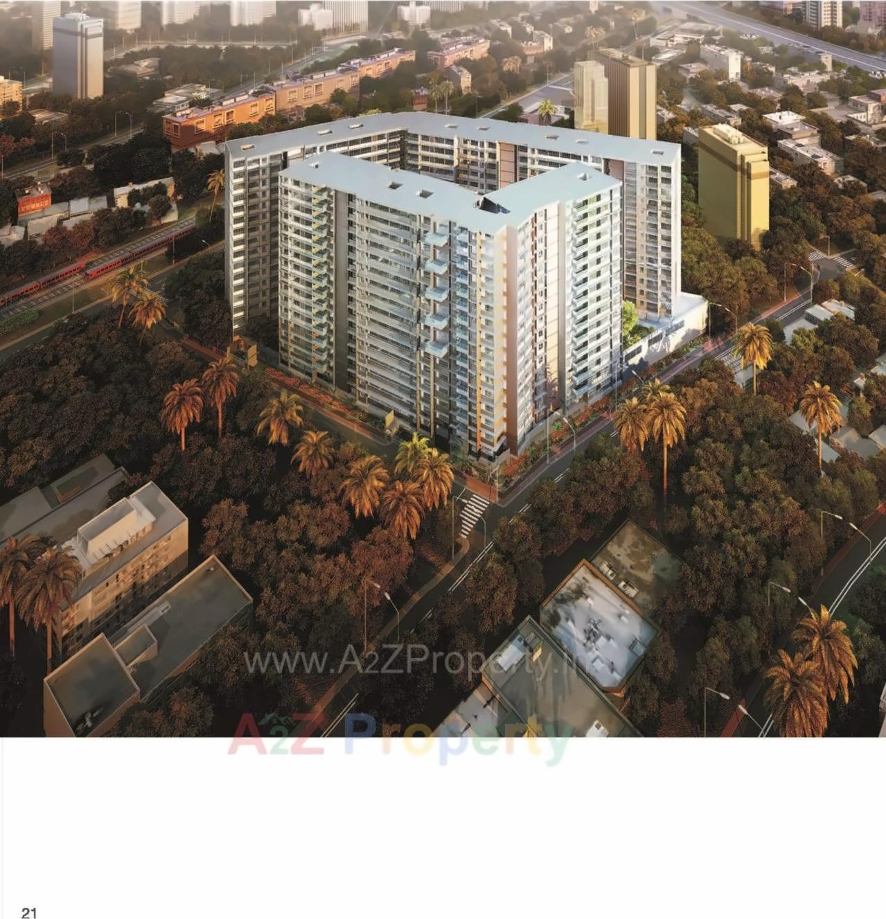 3D Elevation of real estate project Godrej Central located at Kurla, MumbaiSuburban, Maharashtra