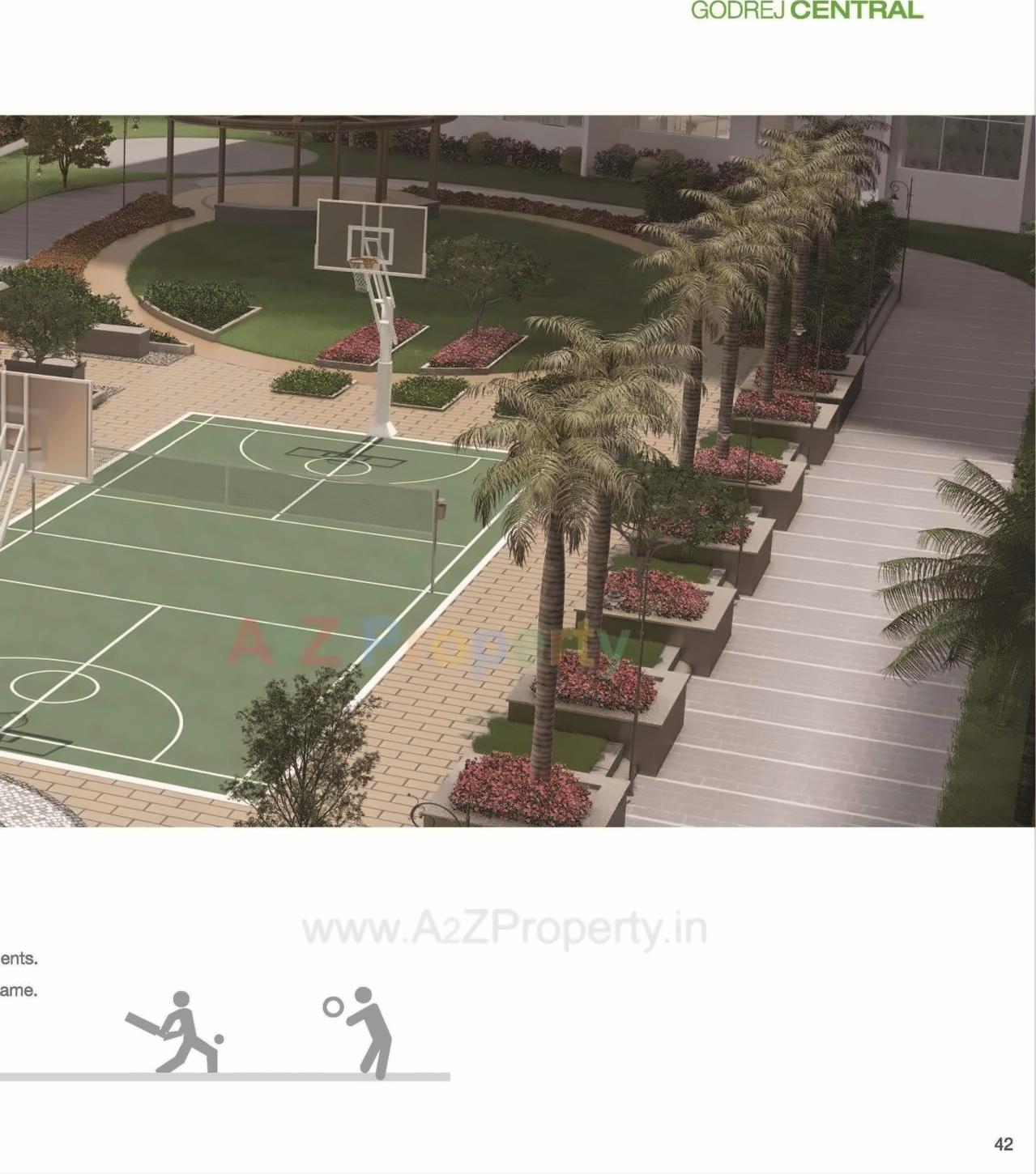 3D Elevation of real estate project Godrej Central located at Kurla, MumbaiSuburban, Maharashtra