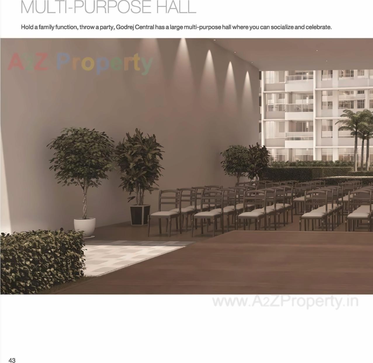 3D Elevation of real estate project Godrej Central located at Kurla, MumbaiSuburban, Maharashtra