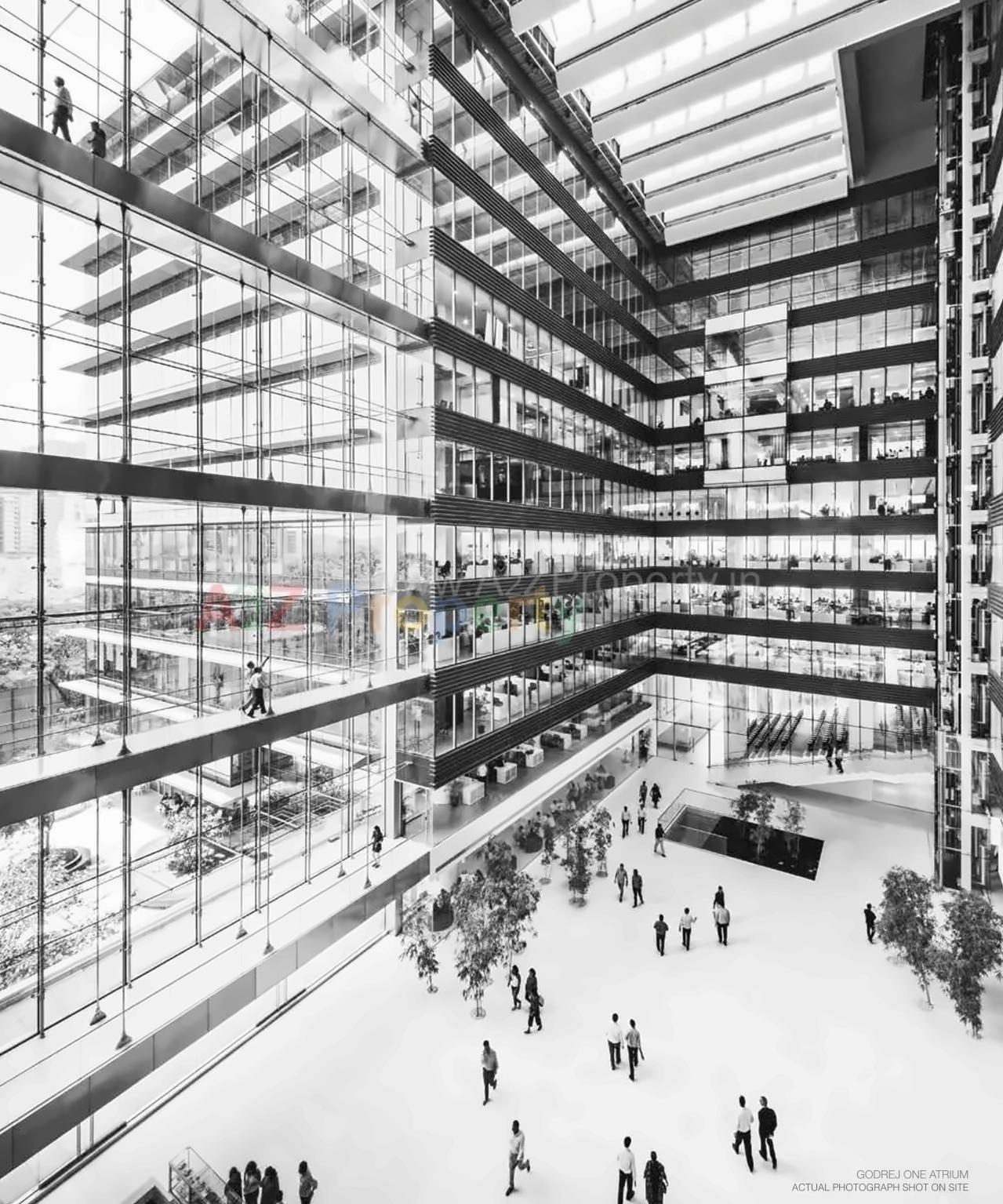 3D Elevation of real estate project Godrej Platinum located at Kurla, MumbaiSuburban, Maharashtra