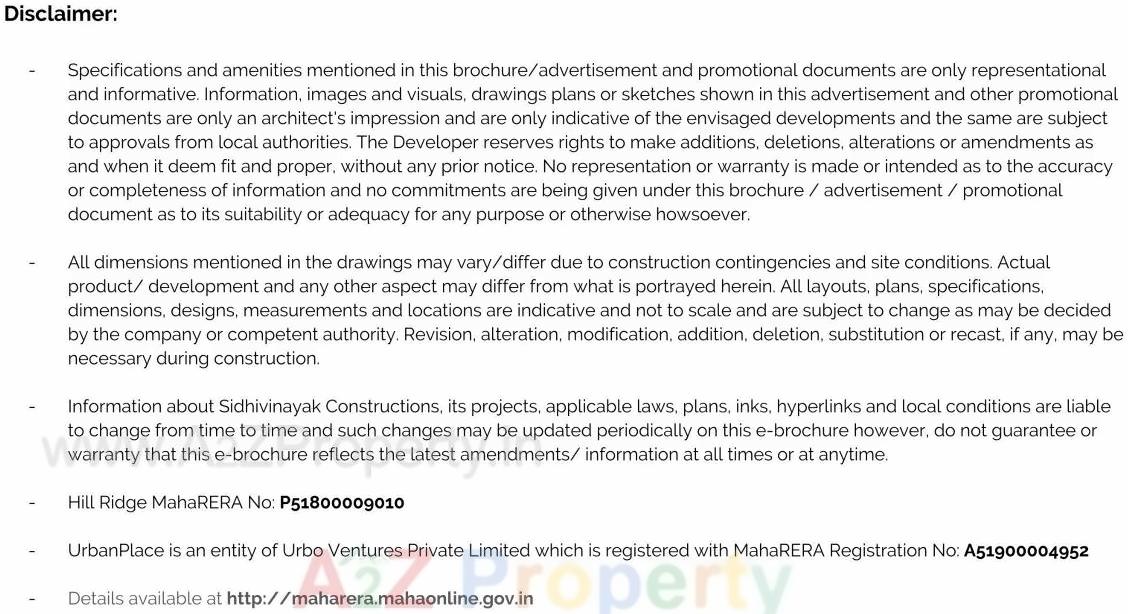  of real estate project Hill Ridge located at Mumbai, MumbaiSuburban, Maharashtra