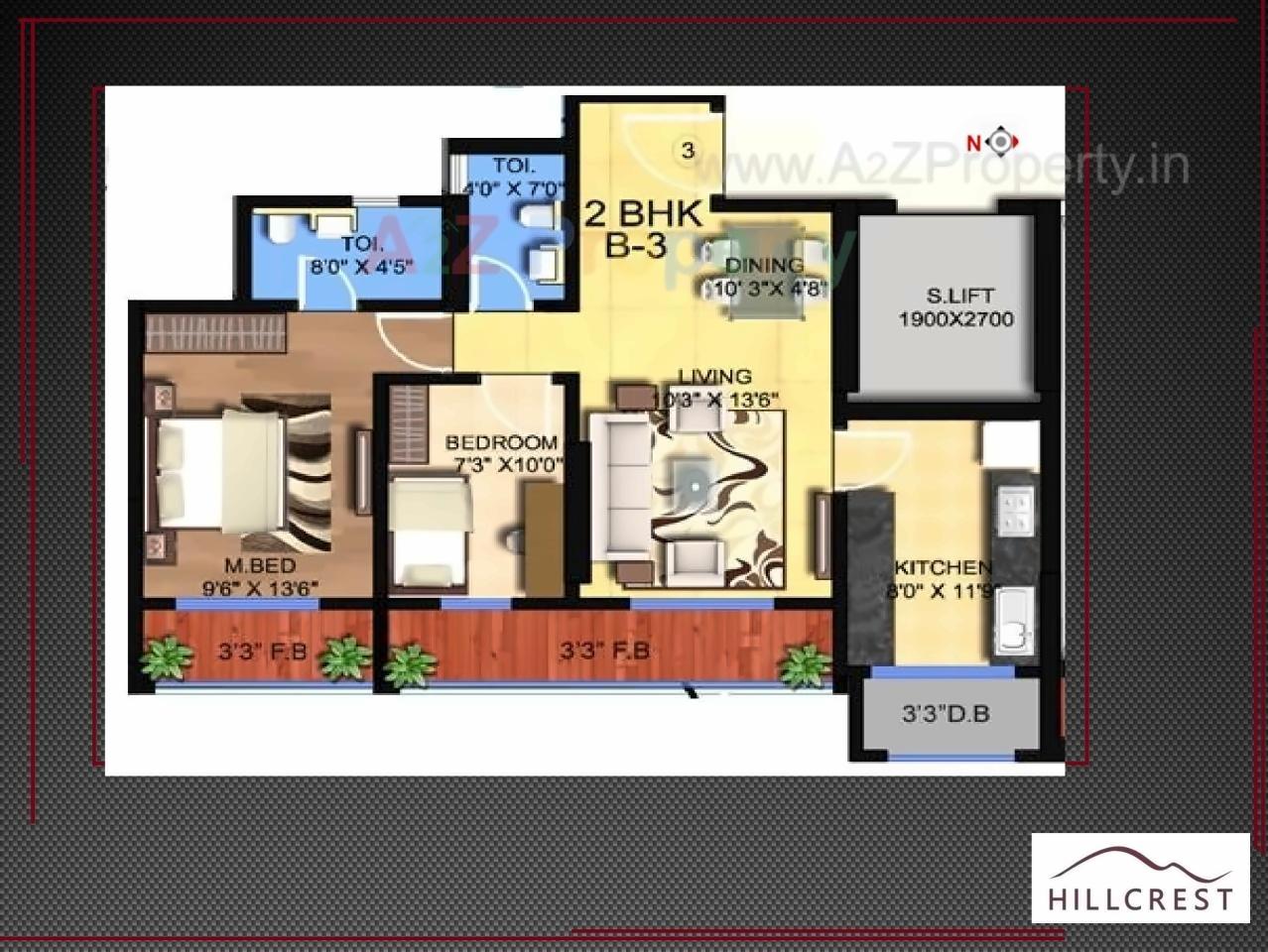 Image 11313 14 of real estate project Hillcrest located at Andheri, MumbaiSuburban, Maharashtra