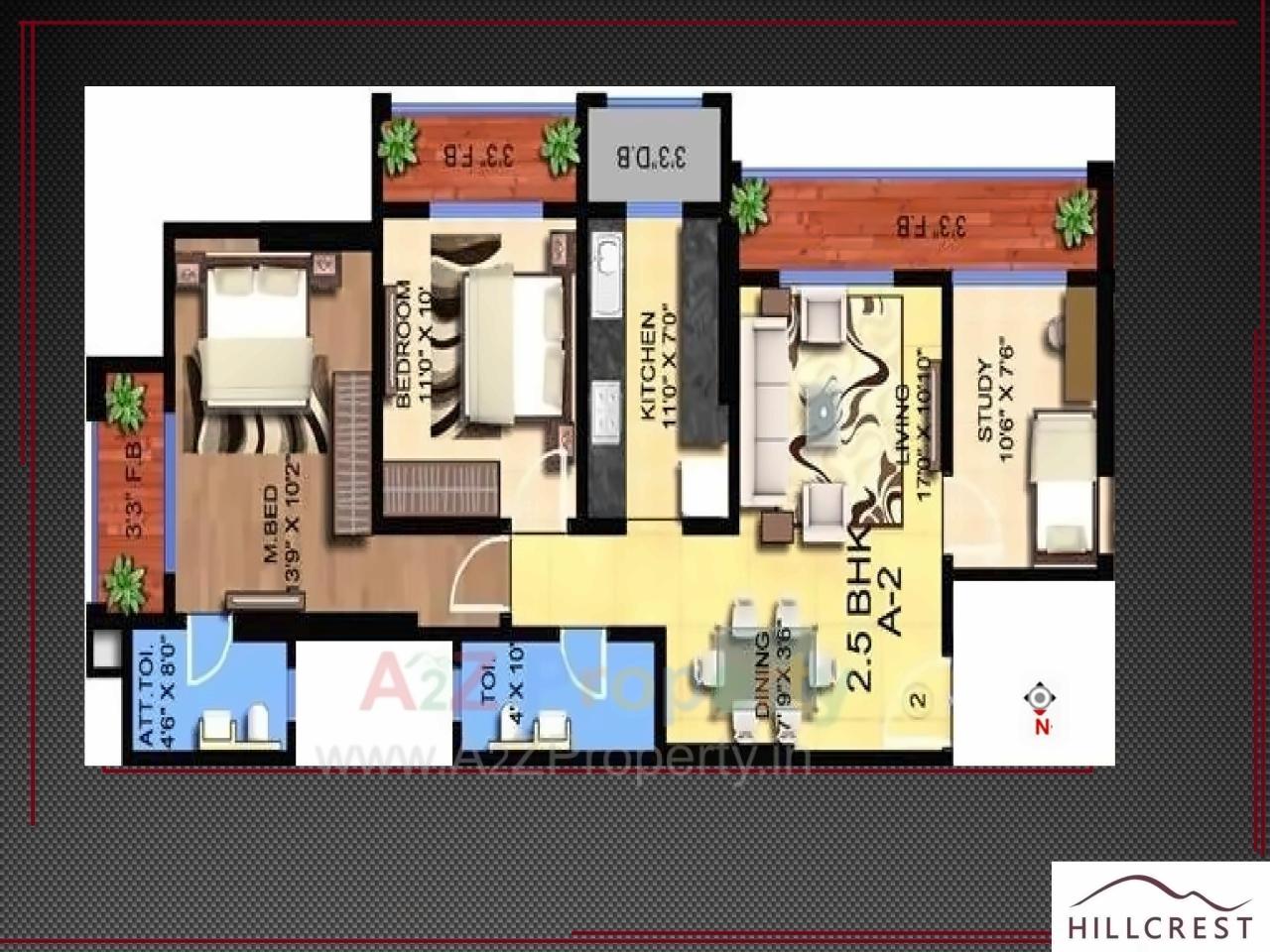 Image 11313 21 of real estate project Hillcrest located at Andheri, MumbaiSuburban, Maharashtra