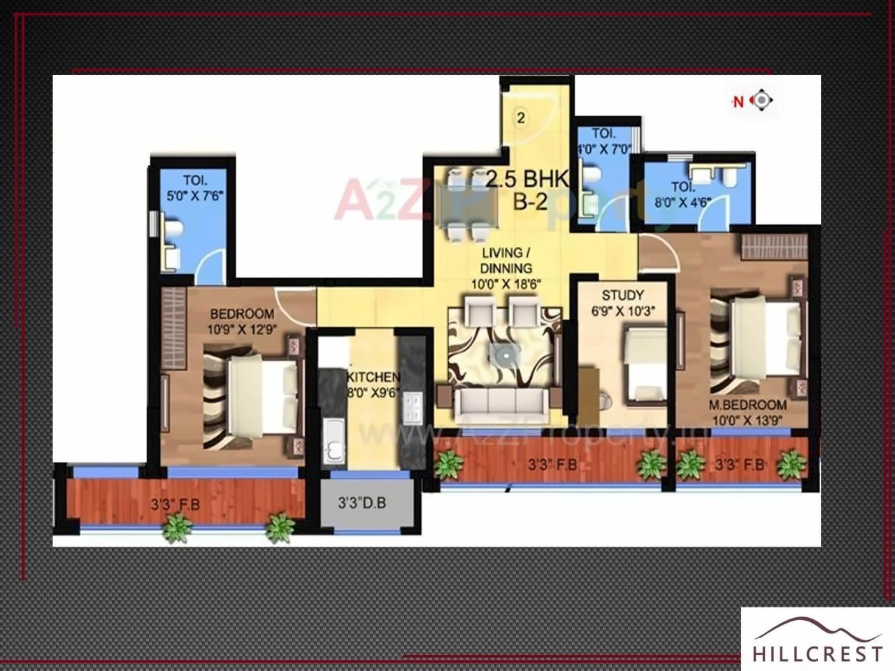 Image 11313 22 of real estate project Hillcrest located at Andheri, MumbaiSuburban, Maharashtra