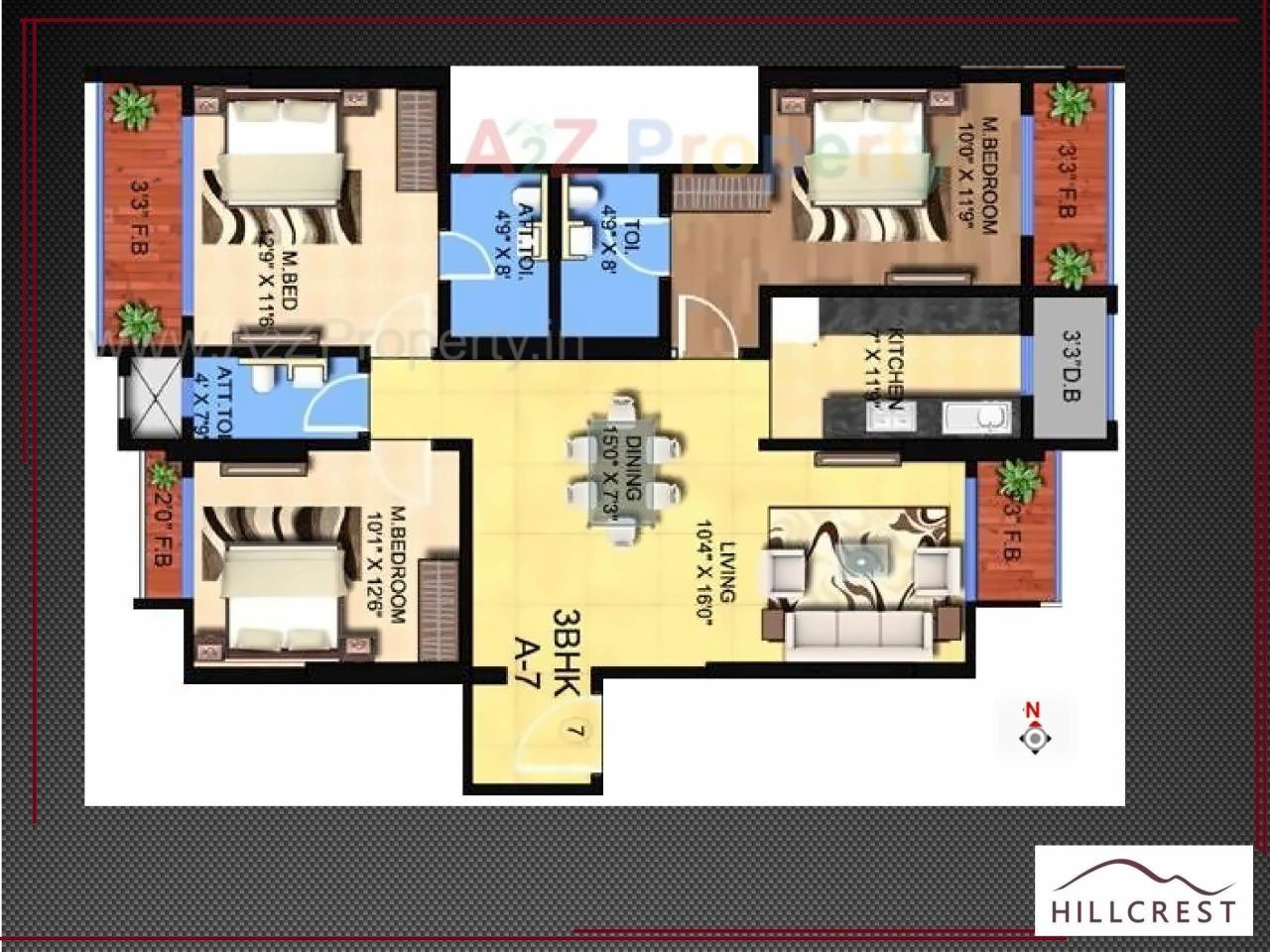 Image 11313 24 of real estate project Hillcrest located at Andheri, MumbaiSuburban, Maharashtra