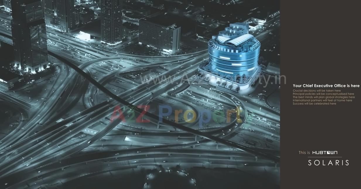 3D Elevation of real estate project Hubtown Solaris located at Andheri, MumbaiSuburban, Maharashtra