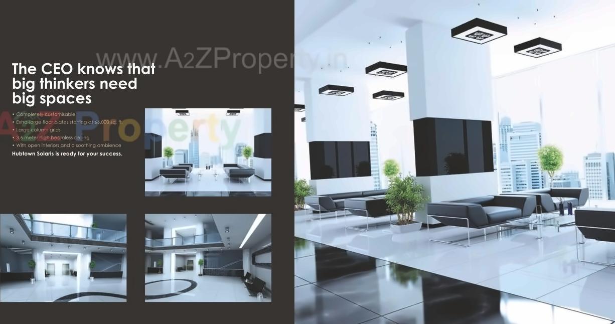 3D Elevation of real estate project Hubtown Solaris located at Andheri, MumbaiSuburban, Maharashtra