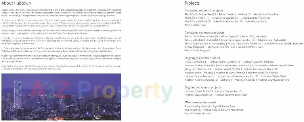  of real estate project Hubtown Viva located at Andheri, MumbaiSuburban, Maharashtra