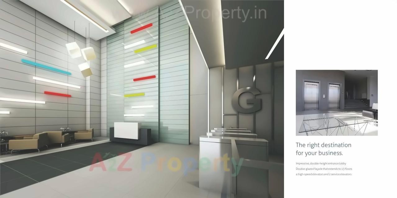 3D Elevation of real estate project Hubtown Viva located at Andheri, MumbaiSuburban, Maharashtra