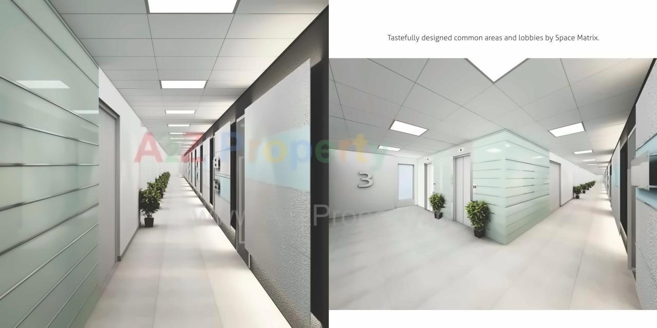 3D Elevation of real estate project Hubtown Viva located at Andheri, MumbaiSuburban, Maharashtra