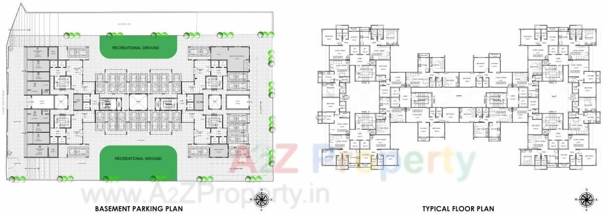 Layout of real estate project Integrated Arya located at Kurla, MumbaiSuburban, Maharashtra