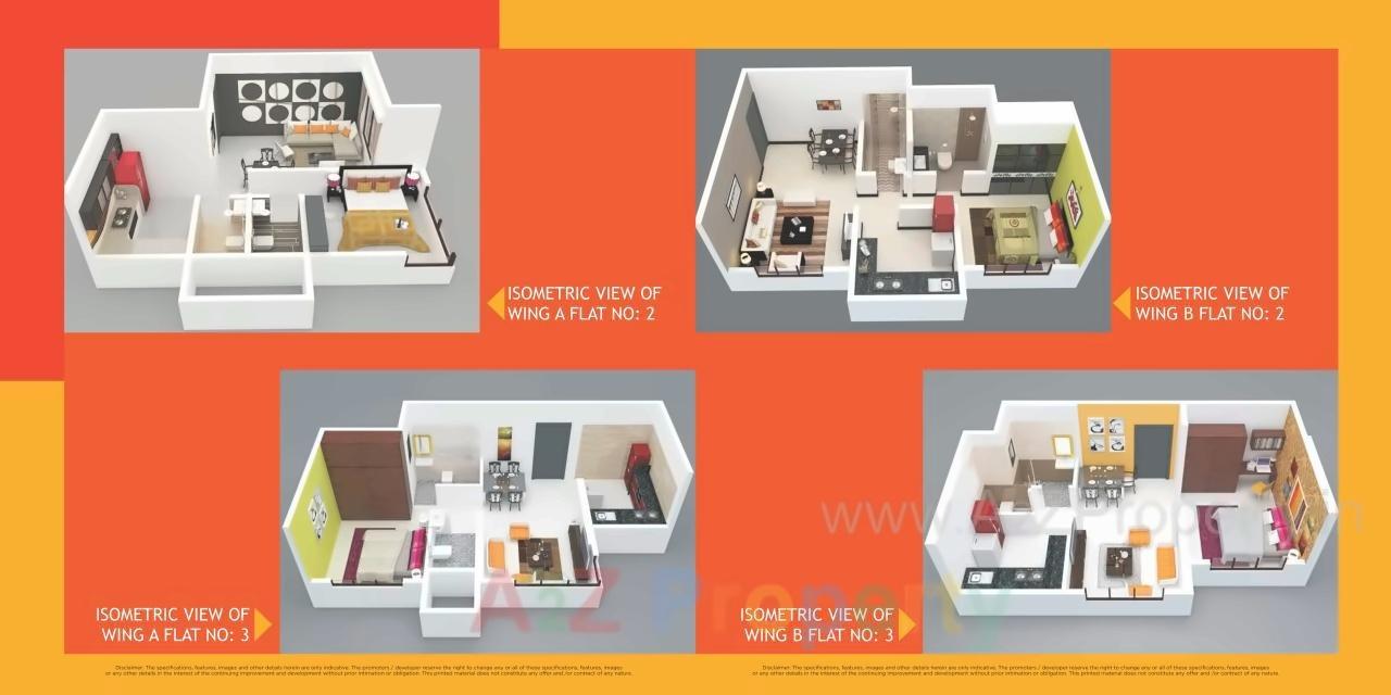 Layout of real estate project Jeevan Anand located at Kurla, MumbaiSuburban, Maharashtra