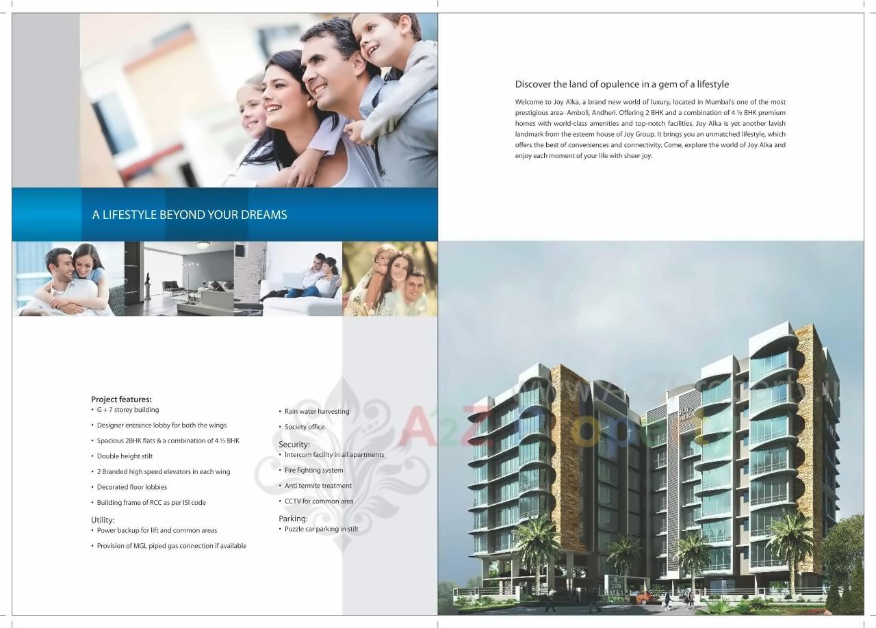  of real estate project Joy Alka located at Andheri, MumbaiSuburban, Maharashtra