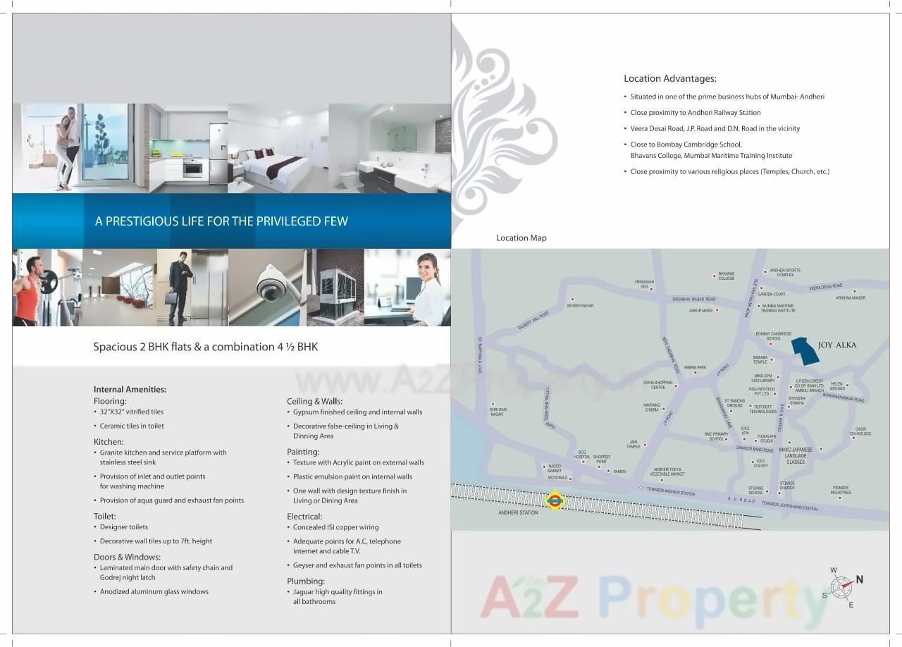  of real estate project Joy Alka located at Andheri, MumbaiSuburban, Maharashtra