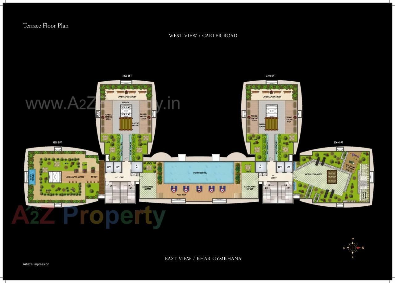 Layout of real estate project Joy Legend located at Andheri, MumbaiSuburban, Maharashtra