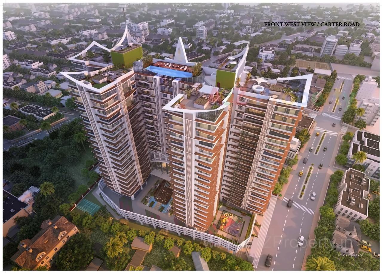 3D Elevation of real estate project Joy Legend located at Andheri, MumbaiSuburban, Maharashtra