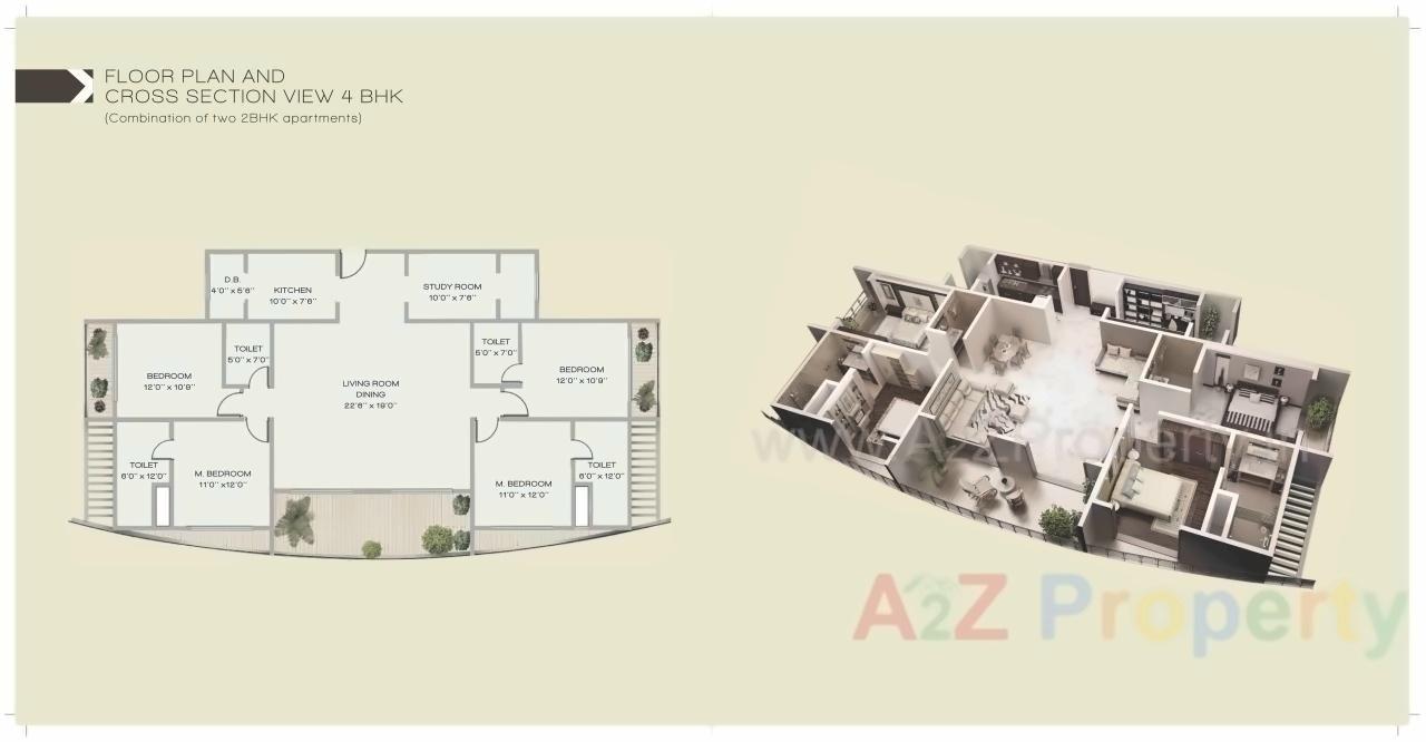 Layout of real estate project Jp Decks located at Andheri, MumbaiSuburban, Maharashtra