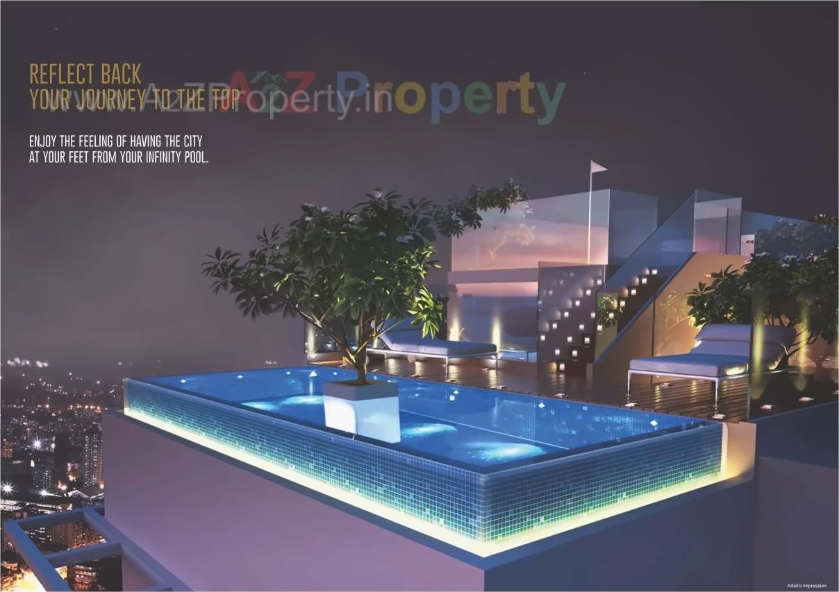 3D Elevation of real estate project Kakad Heights located at Andheri, MumbaiSuburban, Maharashtra