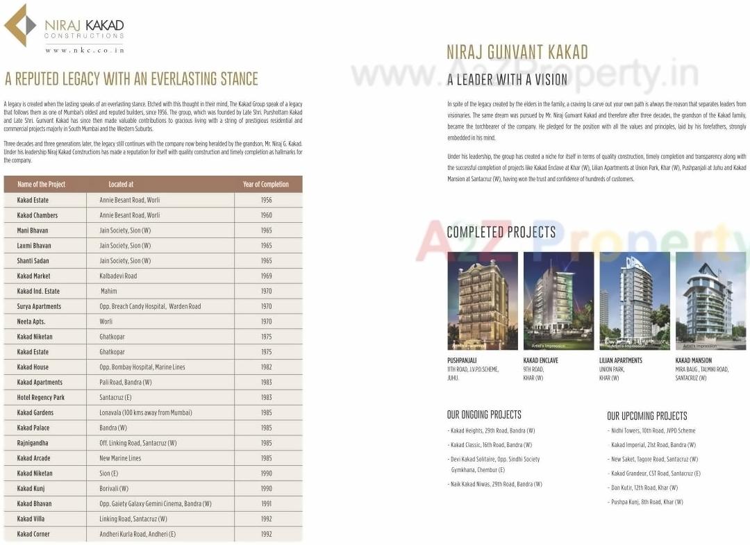  of real estate project Kakad Heights located at Andheri, MumbaiSuburban, Maharashtra