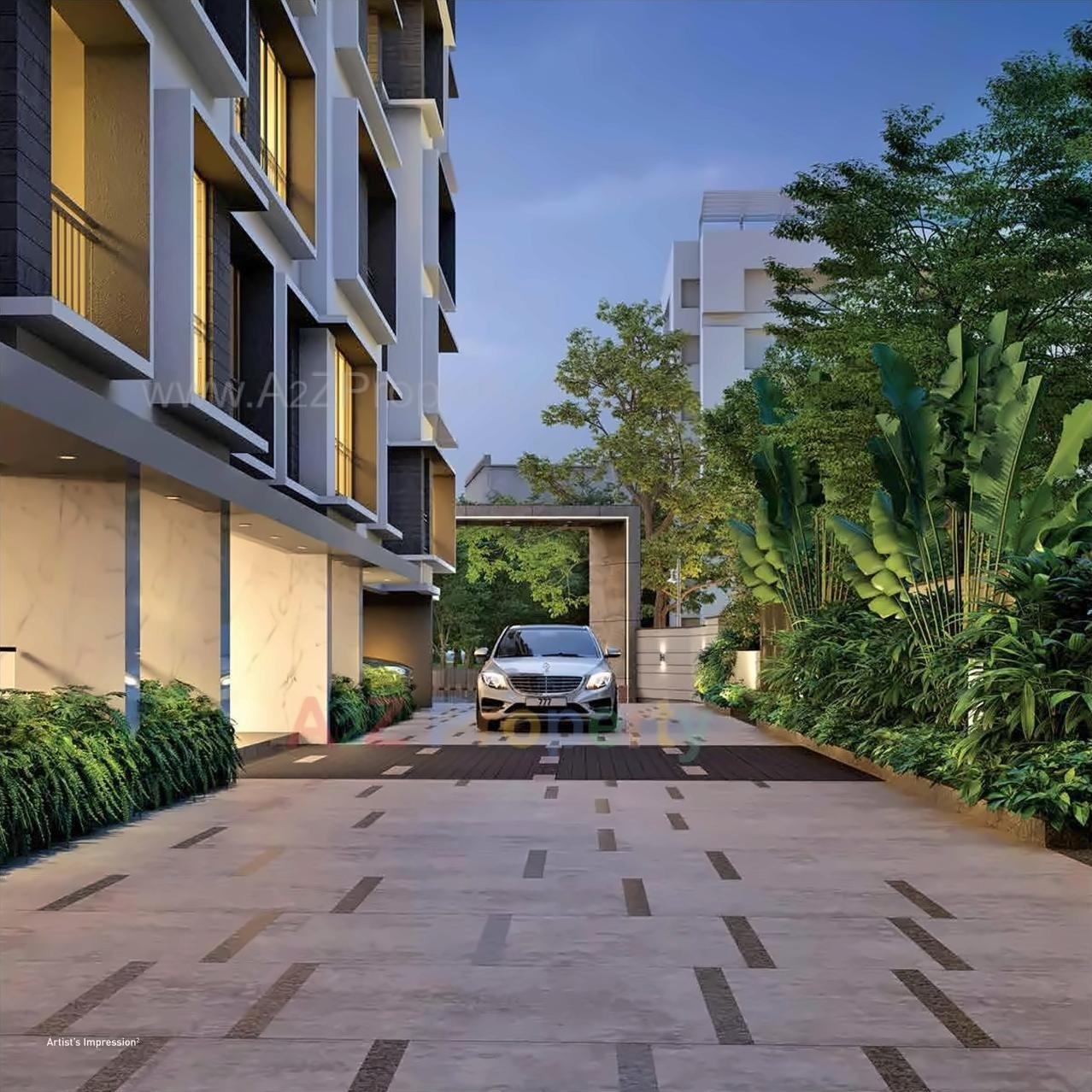 3D Elevation of real estate project Kalpataru Bliss Apartments located at Andheri, MumbaiSuburban, Maharashtra