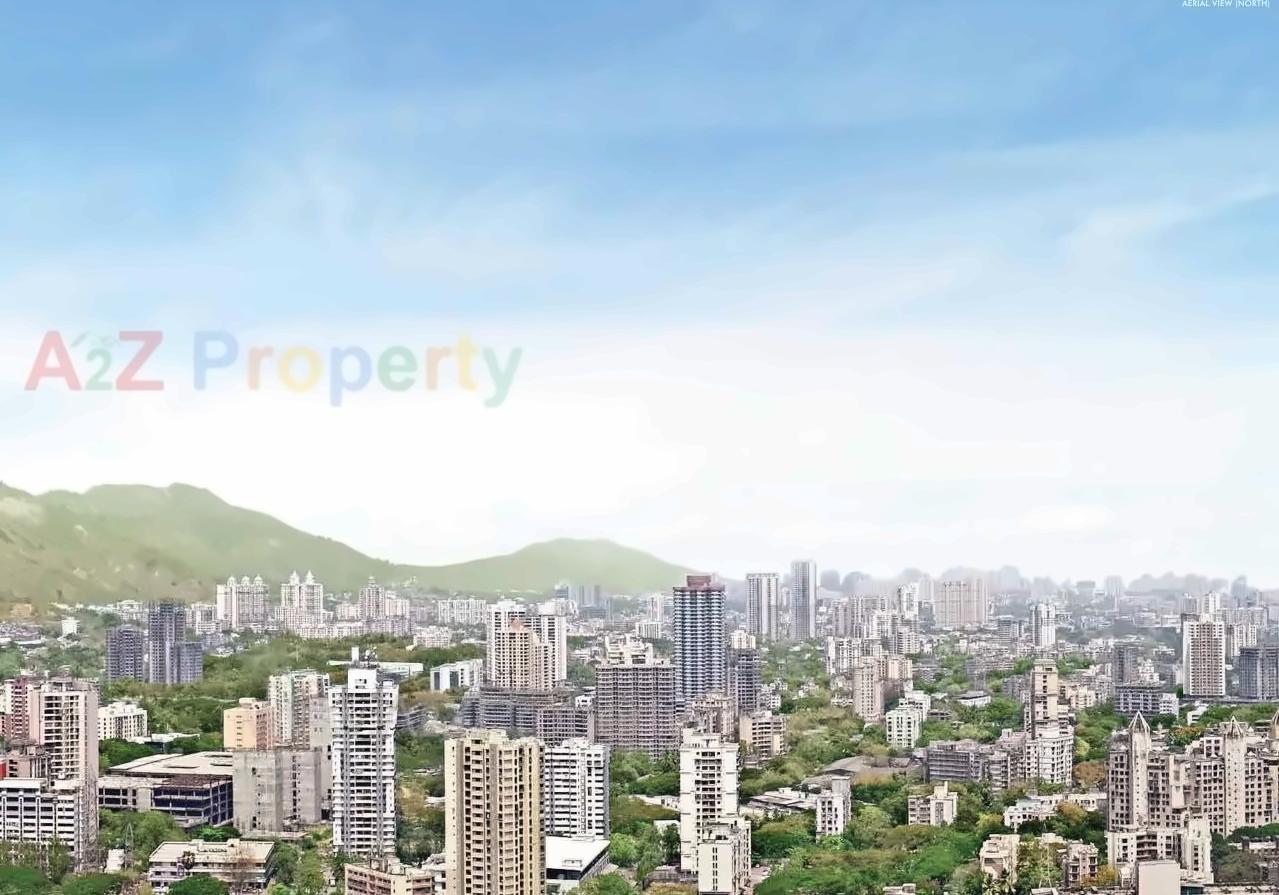 3D Elevation of real estate project Kalpataru Crest located at Kurla, MumbaiSuburban, Maharashtra