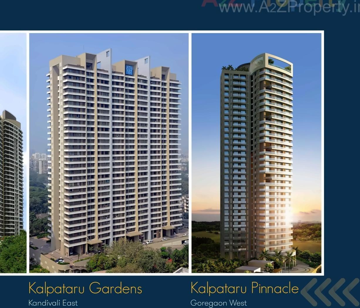 3D Elevation of real estate project Kalpataru Vienta Tower located at Borivali, MumbaiSuburban, Maharashtra