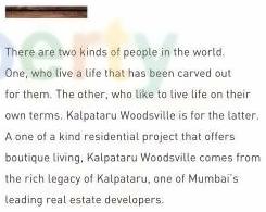  of real estate project Kalpataru Woodsville located at Kurla, MumbaiSuburban, Maharashtra
