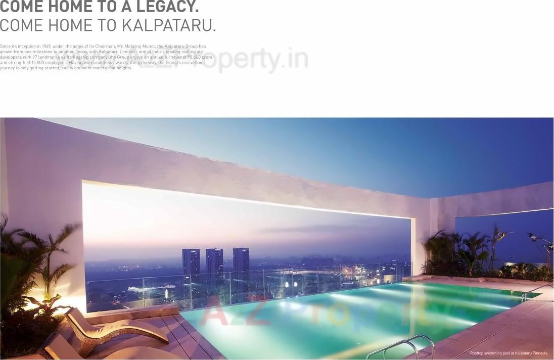 3D Elevation of real estate project Kalpataru Yashodhan located at Andheri, MumbaiSuburban, Maharashtra