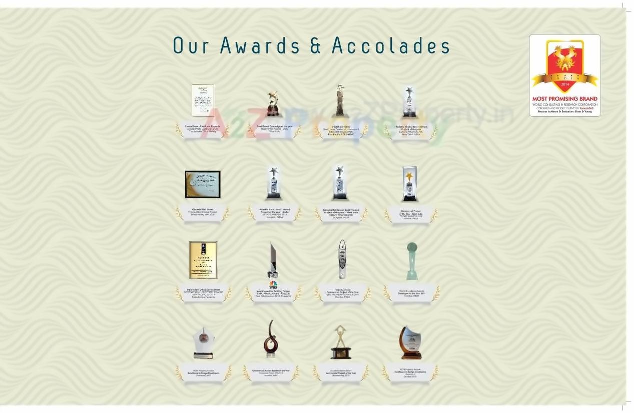 Layout of real estate project Kanakia Levels located at Borivali, MumbaiSuburban, Maharashtra