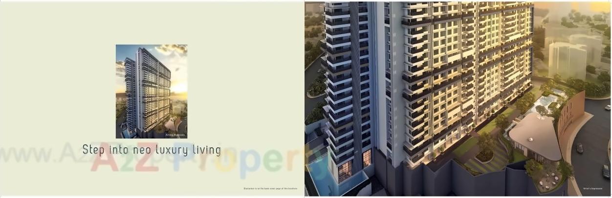 3D Elevation of real estate project Kanakia Levels located at Borivali, MumbaiSuburban, Maharashtra