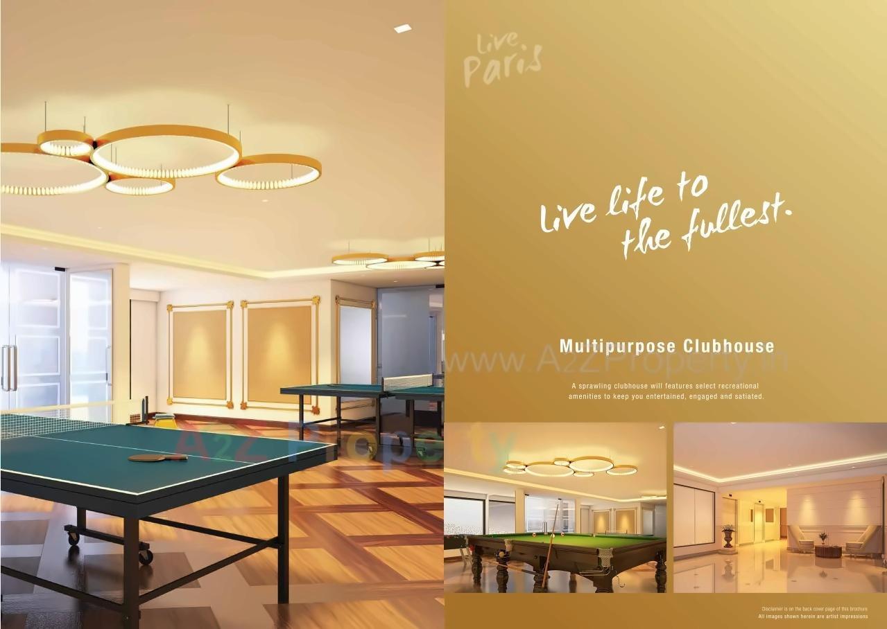 3D Elevation of real estate project Kanakia Paris located at Andheri, MumbaiSuburban, Maharashtra