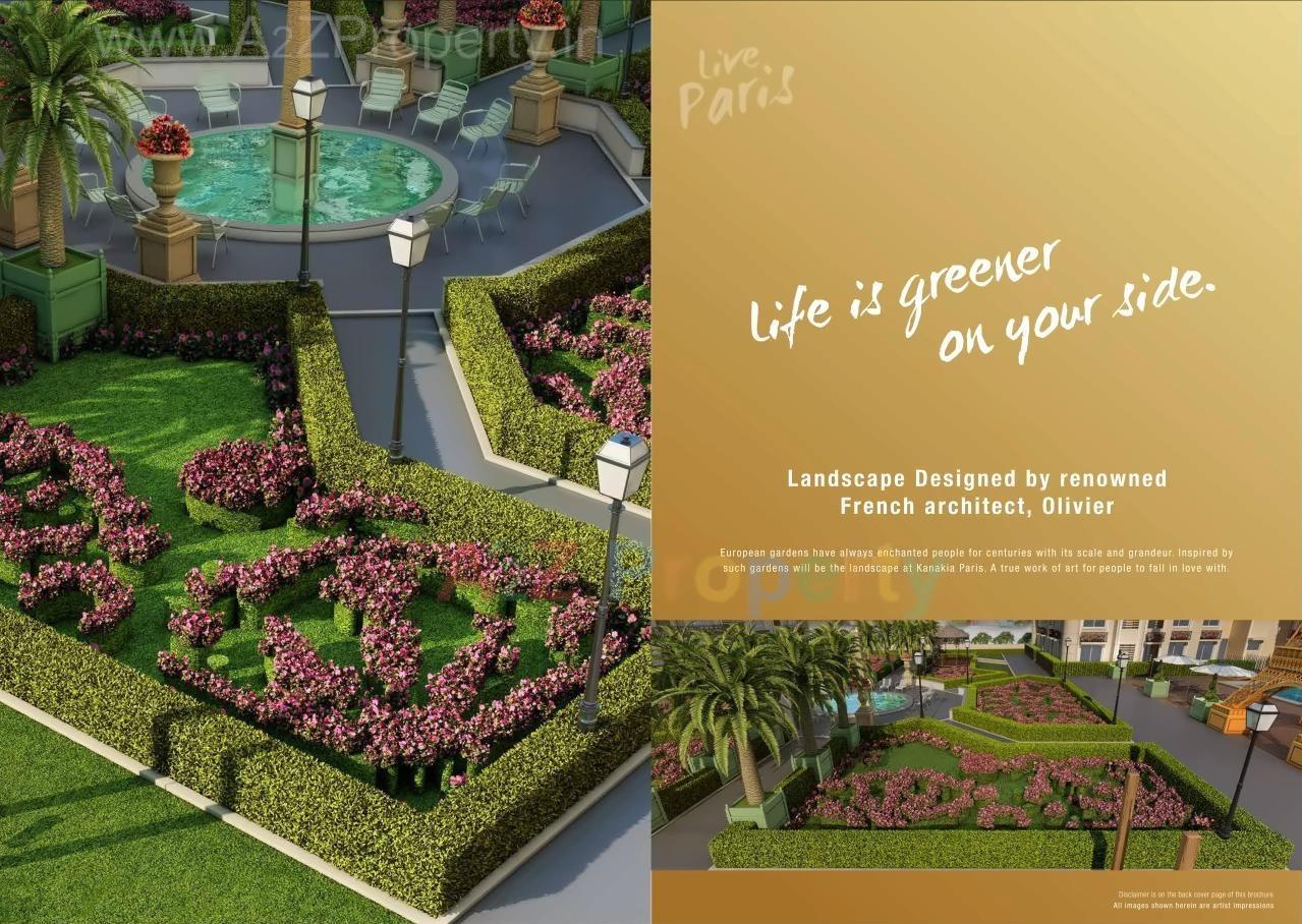3D Elevation of real estate project Kanakia Paris located at Andheri, MumbaiSuburban, Maharashtra