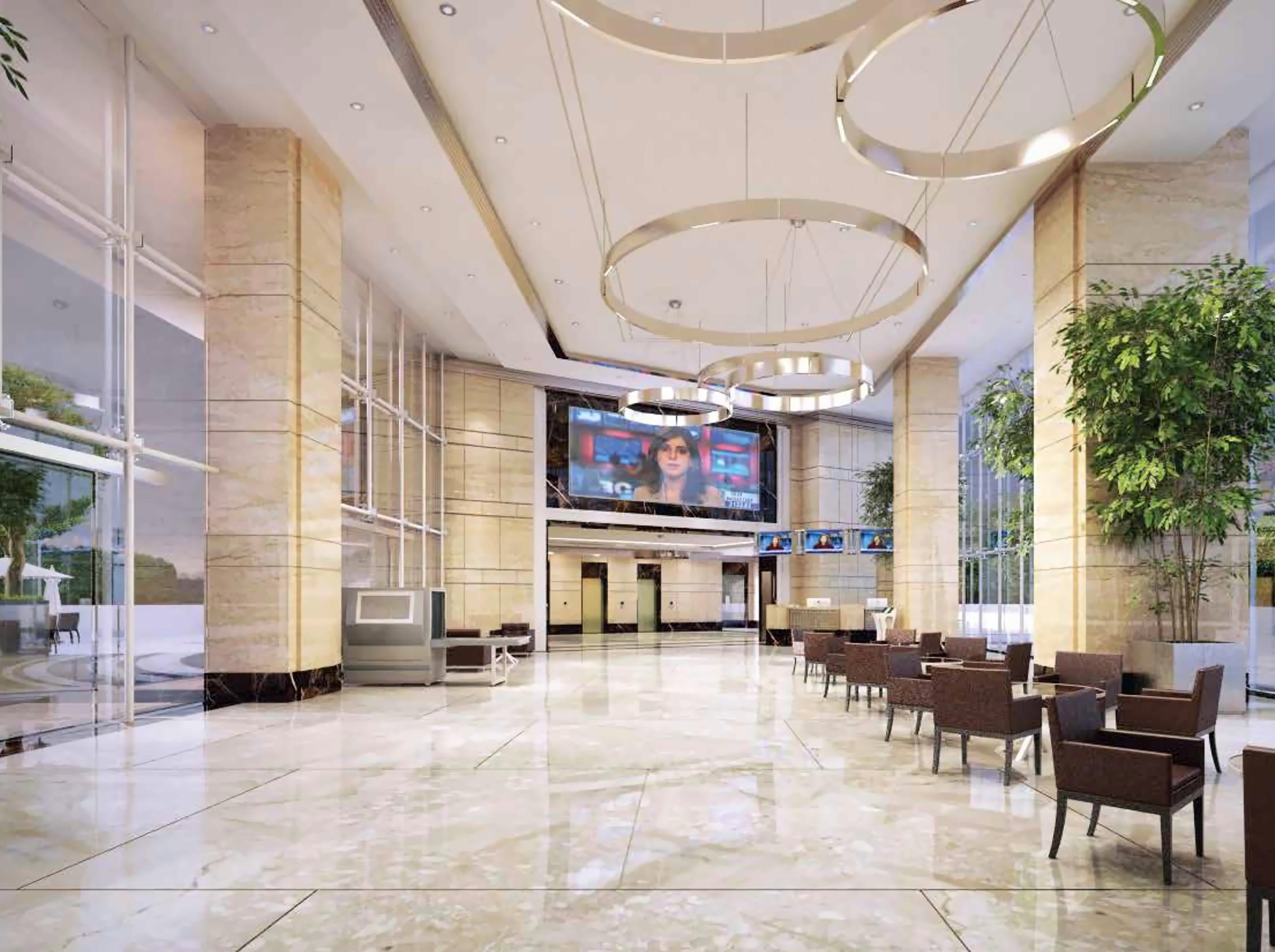 3D Elevation of real estate project Kanakia Wallstreet located at Andheri, MumbaiSuburban, Maharashtra