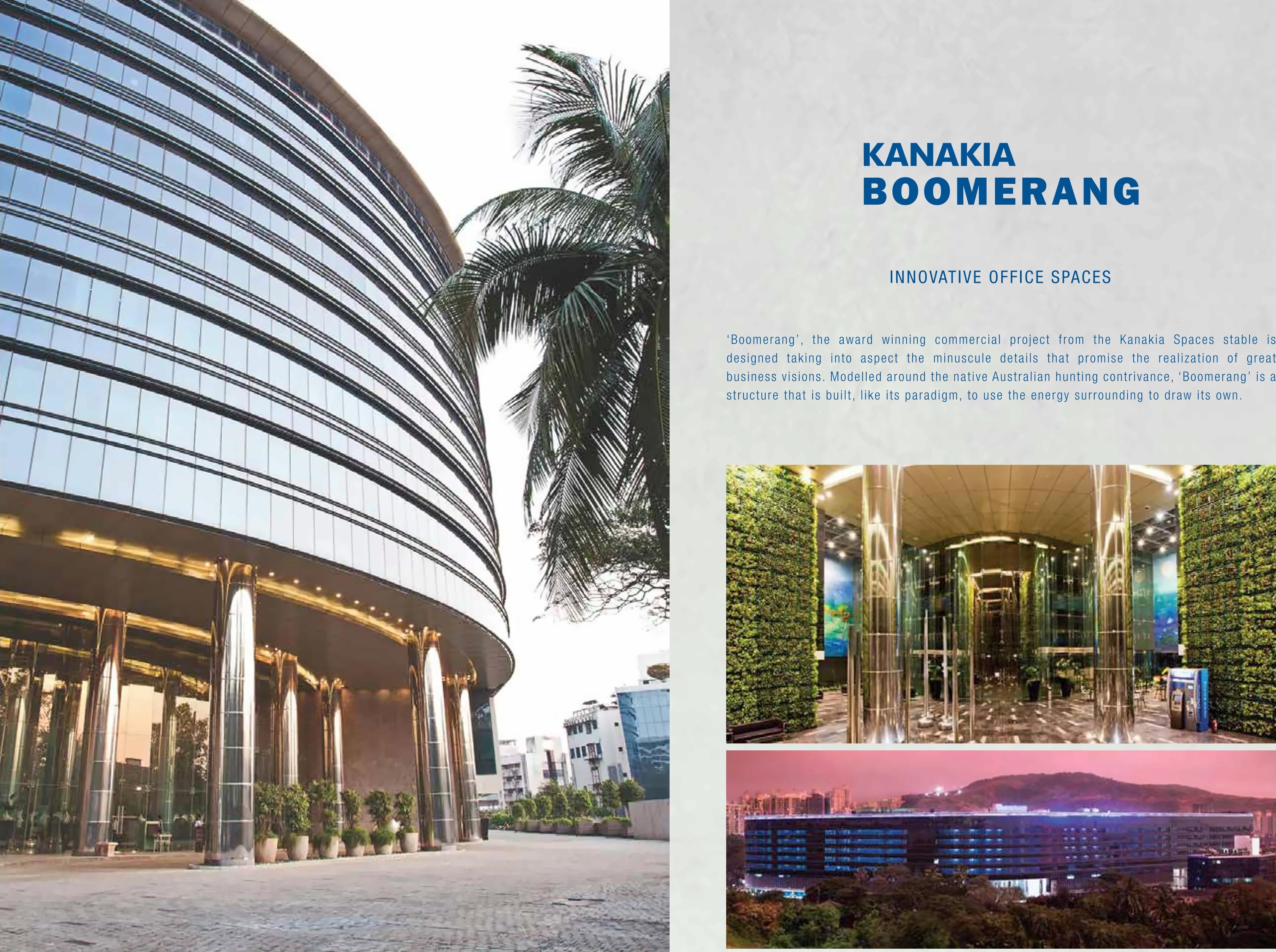 3D Elevation of real estate project Kanakia Wallstreet located at Andheri, MumbaiSuburban, Maharashtra