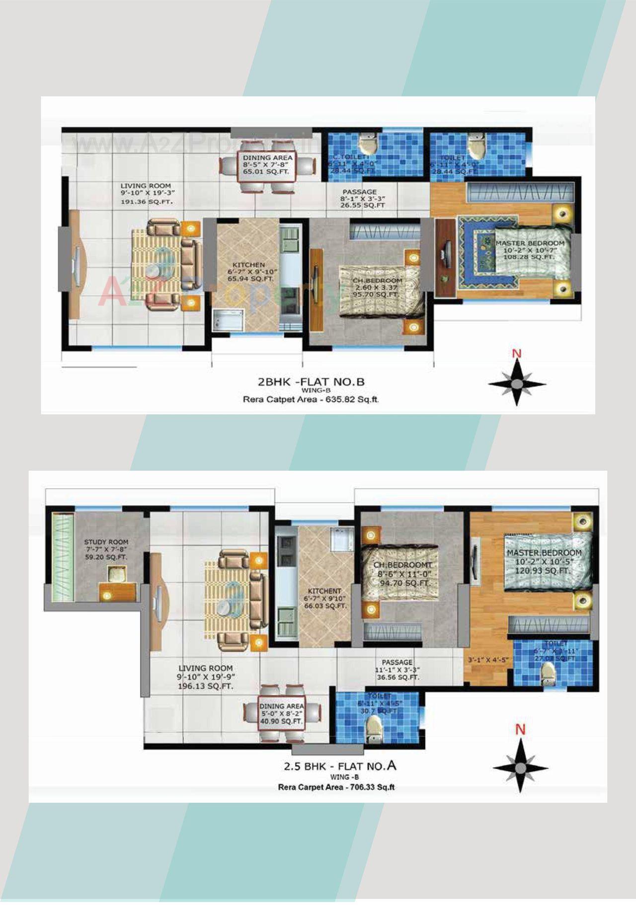 0007 of real estate project Kavya Ashwamegh located at Kurla, MumbaiSuburban, Maharashtra