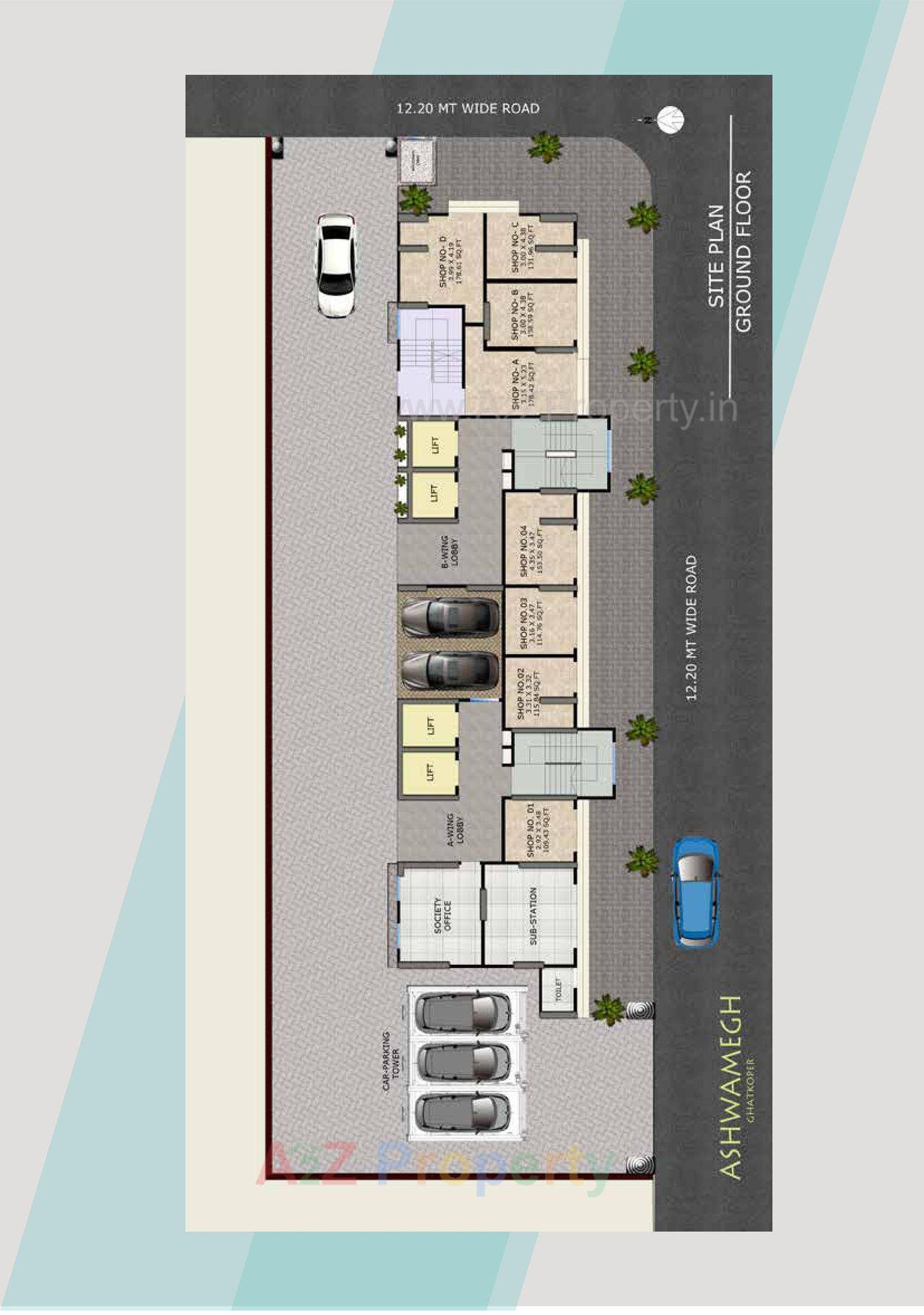 0009 of real estate project Kavya Ashwamegh located at Kurla, MumbaiSuburban, Maharashtra