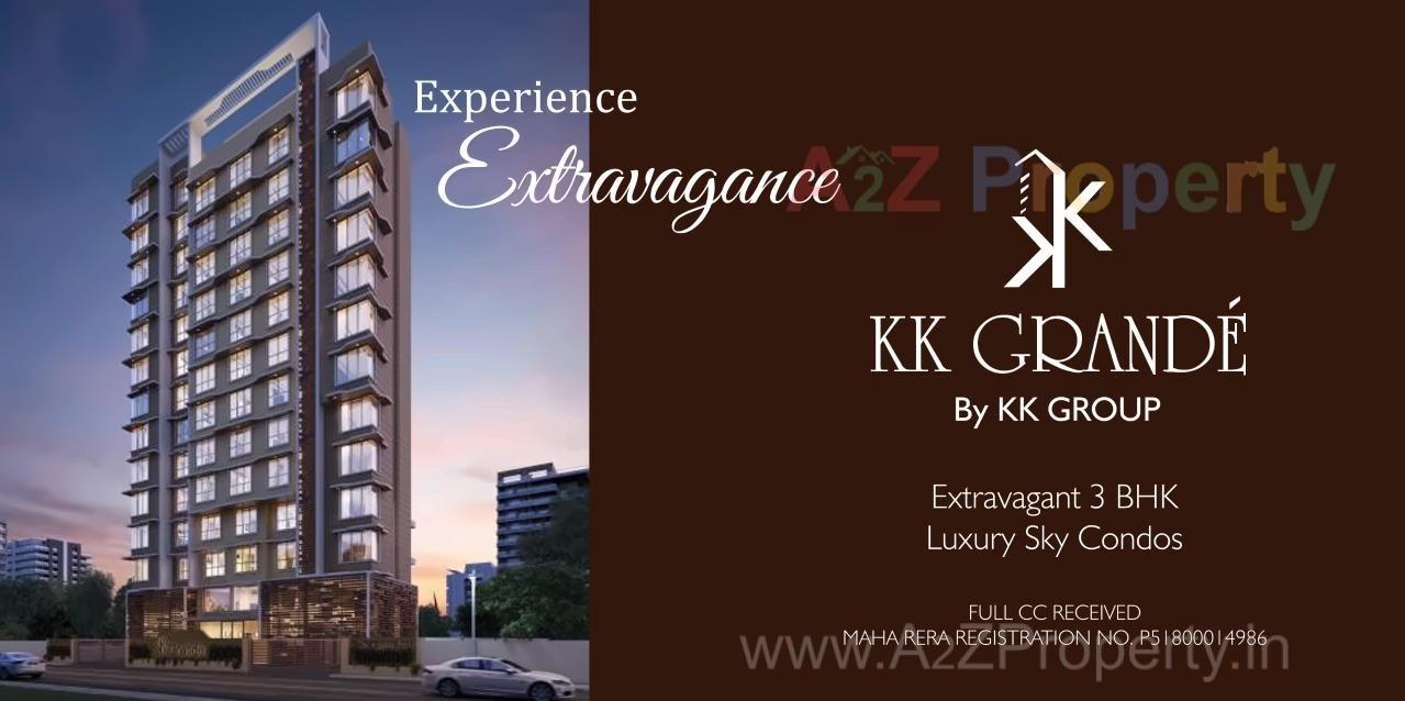3D Elevation of real estate project Kk Grande located at Kurla, MumbaiSuburban, Maharashtra