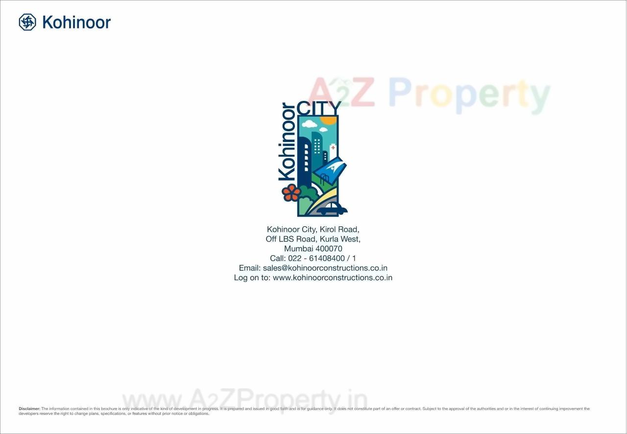  of real estate project Kohinoor City Residential Block located at Kurla, MumbaiSuburban, Maharashtra