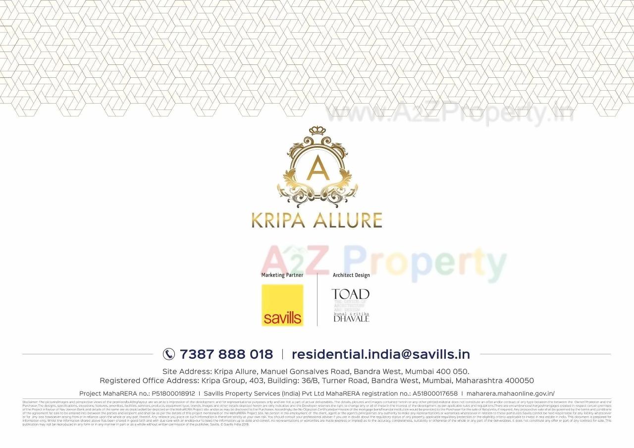  of real estate project Kripa Allure located at Andheri, MumbaiSuburban, Maharashtra