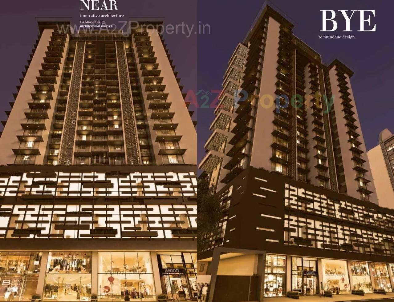 3D Elevation of real estate project La Maison located at Andheri, MumbaiSuburban, Maharashtra