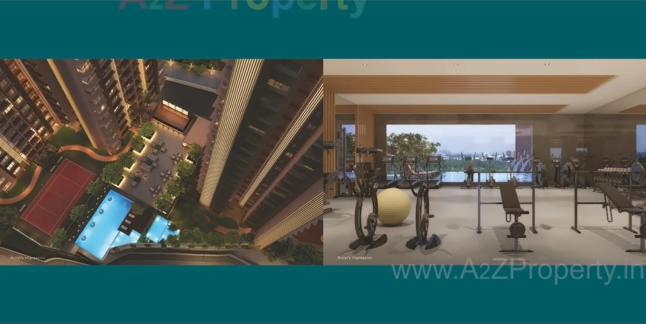 3D Elevation of real estate project Lake Riviera located at Kurla, MumbaiSuburban, Maharashtra