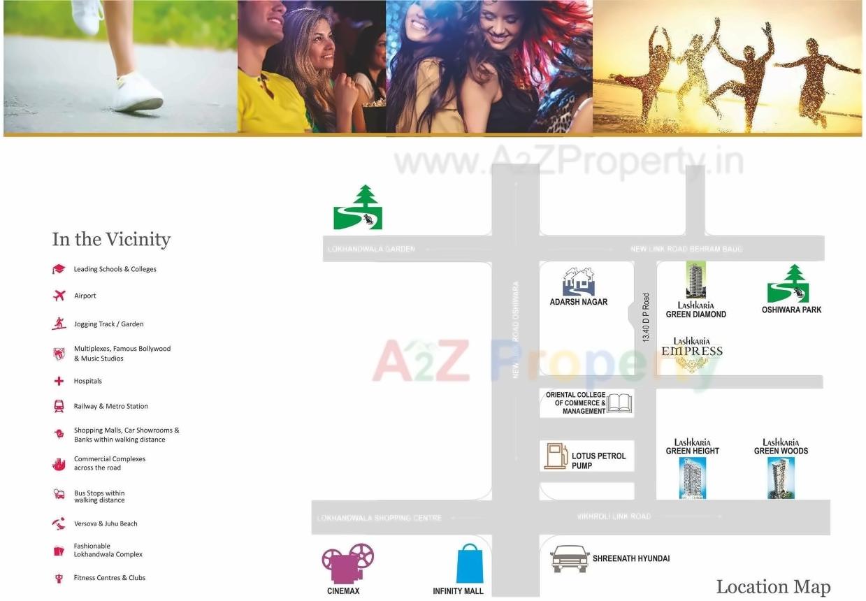  of real estate project Lashkaria Empress located at Andheri, MumbaiSuburban, Maharashtra