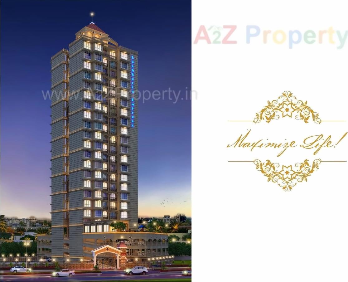 3D Elevation of real estate project Lashkaria Empress located at Andheri, MumbaiSuburban, Maharashtra