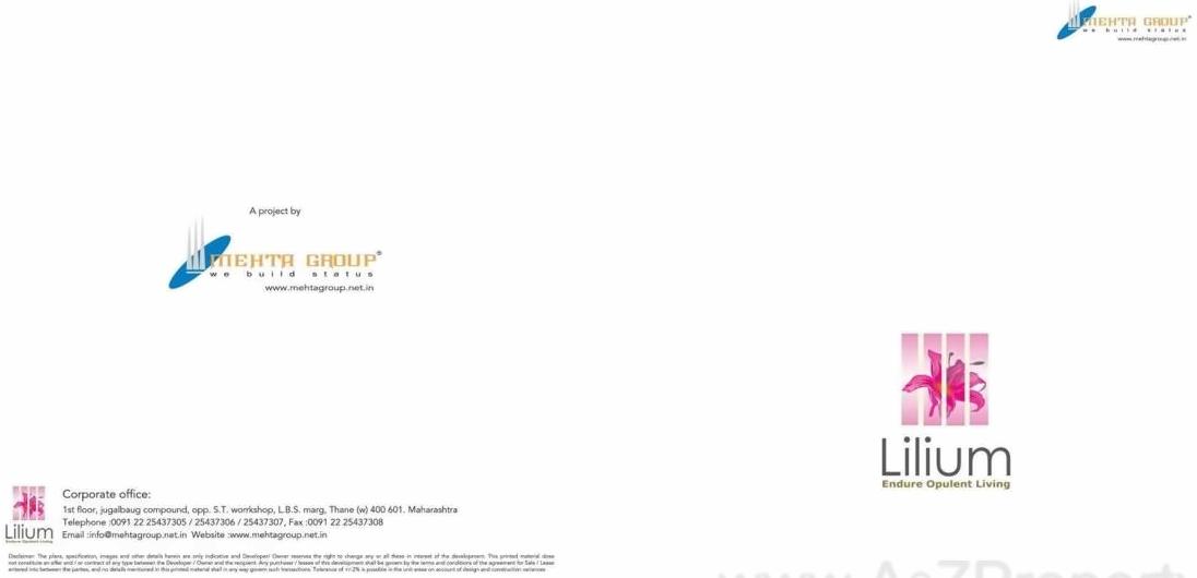  of real estate project Lilium located at Andheri, MumbaiSuburban, Maharashtra