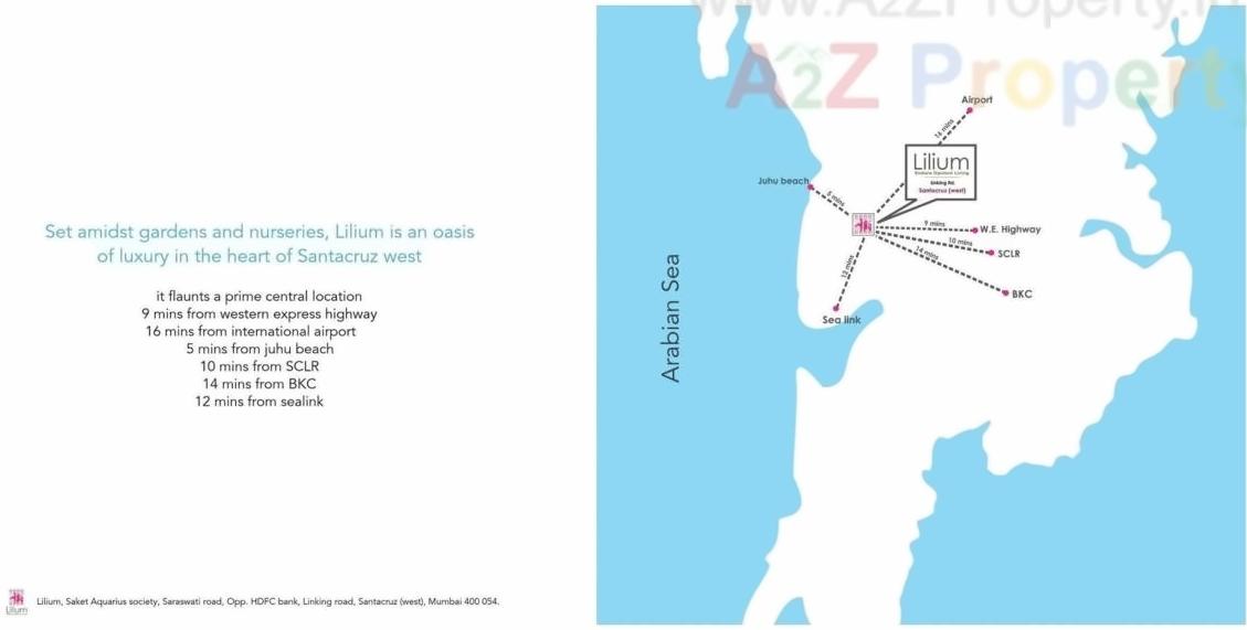  of real estate project Lilium located at Andheri, MumbaiSuburban, Maharashtra